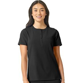 WonderWink Women's Mandarin Collar Tuck-in Top