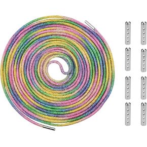 6 Yards Rhinestones Shoelaces Bling Crystal Shoe Laces Diamond Hoodies Drawstring Round Ropes for Sneakers DIY Decoration