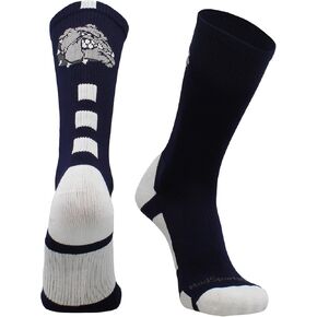 MadSportsStuff Bulldogs Logo Athletic Crew Socks (multiple colors)