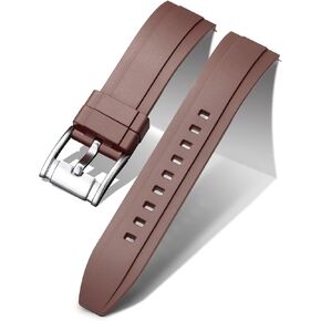 BINLUN سريعة الإصدار سيليكون ووتش العصابات استبدال المطاط ووتش الأشرطة 19mm 20mm 21mm 22mm 24mm Smartwatches العصابات للرجال والنساء للماء الرياضة Watchbands مع 11 لونا in Kuwait