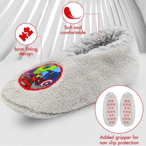 شبشب مارفل سوكس آند بويز مع سبايدرمان وكابتن أمريكا وأيرون مان وأفينجرز، عبوتين و3 عبوات، شباشب للأولاد in Kuwait