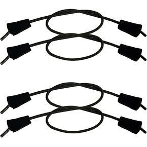 JZXFYSJYW Replacement Elastic Shoeslaces for Hey Dude No Tie Stretch Shoe laces Round Strings 2 Pairs