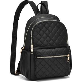 حقيبة ظهر IHAYNER للنساء من النايلون حقائب ظهر كاجوال بنمط مبطن وحقائب كتف صغيرة للنهار in Kuwait