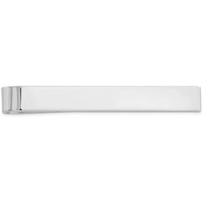 Solid 925 Sterling Silver Tie Bar - 49mm x 6mm - Jewelry Gifts For Men Husband Dad in Saudi Arabia