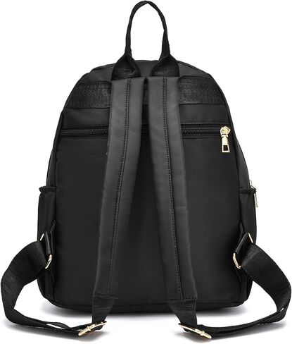 حقيبة ظهر IHAYNER للنساء من النايلون حقائب ظهر كاجوال بنمط مبطن وحقائب كتف صغيرة للنهار in Kuwait