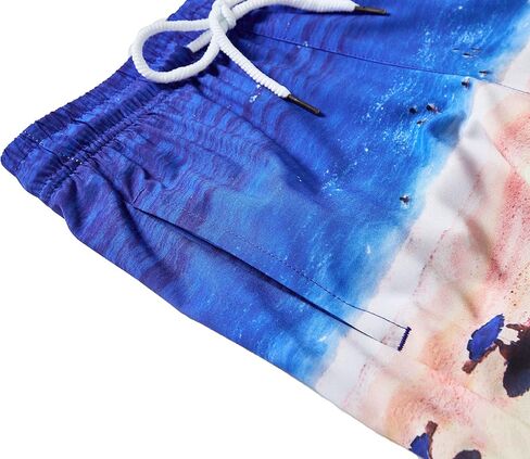 IRELIA Boys Swim Trunks with Boxer Brief Liner Compression Swimming Shorts Quick Dry Swimwear in Saudi Arabia