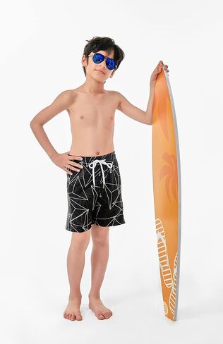 سراويل سباحة للأولاد من IRELIA مع شورت سباحة مضغوط وبطانة قصيرة من الملاكم، ملابس سباحة سريعة الجفاف in Kuwait