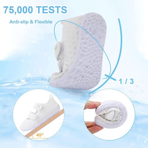 أحذية مائية للأطفال الصغار من relxfeet للفتيات والأولاد حافي القدمين في الهواء الطلق صنادل للأطفال سريعة الجفاف جوارب مائية خفيفة الوزن أحذية للرضع للرياضة على الشاطئ وحمام السباحة in Kuwait