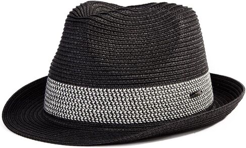 فانسيت قبعة شاطئ صيفية من القش فيدورا بنما بتصميم كوبي تريلبي للرجال والنساء مقاس 55-61 سم in Kuwait