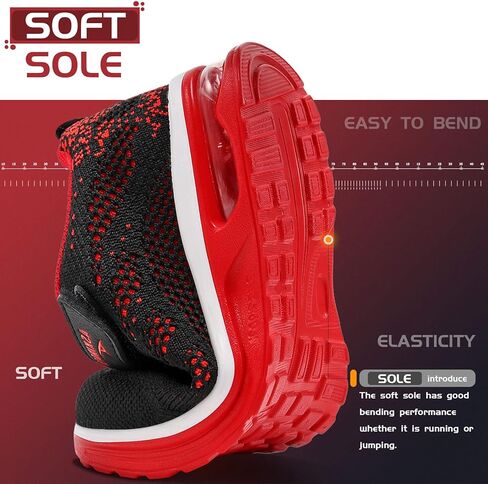 Littleplum Boys Shoes Running Athletic Gym Shoes Girls Kids Running Sport Shoes Lightweight Breathable Sneakers in Saudi Arabia