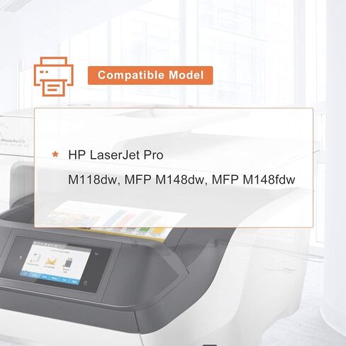 خرطوشة حبر بديلة متوافقة من إم تي تونر لخرطوشة حبر اتش بي 94A CF294A لطابعة ليزرجيت برو MFP M148dw M118dw MFP M148fdw M148 (أسود، عبوتان) in Saudi Arabia