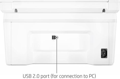 طابعة HP LaserJet MFP M140we الكل في واحد لاسلكية بالأبيض والأسود مع HP+ وحبر إضافي لمدة 6 أشهر (7MD72E) in Kuwait