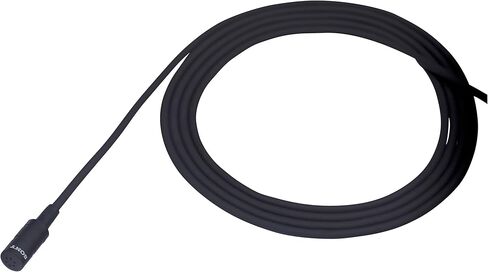 Sony ECM77B Electret Condenser Lavalier Microphone, Black in Saudi Arabia