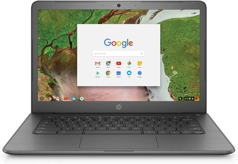 HP 3UZ95UT#ABA 14 بوصة Chromebook 14 G5 - Intel Celeron 1.1 جيجا هرتز - 4 جيجا رام - 32 جيجا SSD، أسود in Kuwait