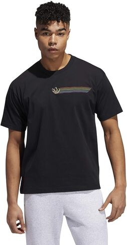 adidas Originals Men's Pride Linear Tee in Saudi Arabia