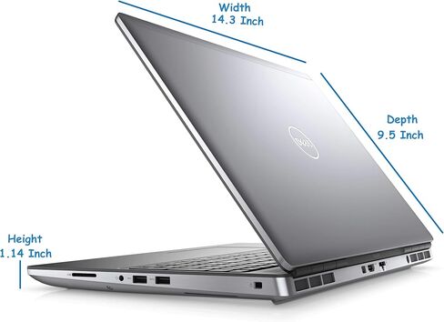 Dell Precision 7550 Workstation Laptop PC, FHD Non-Touch, Intel Core i7-10850H Processor, 32GB Ram, 1TB NVMe SSD, HDMI, Thunderbolt, NVIDIA Quadro 3000 6GB GDDR6, Windows 11 (Renewed) in Saudi Arabia