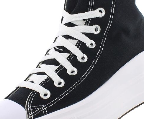 Converse Chuck Taylor All Star Move Platform Hi Womens Shoes Size 8, Color: Black/White in Saudi Arabia