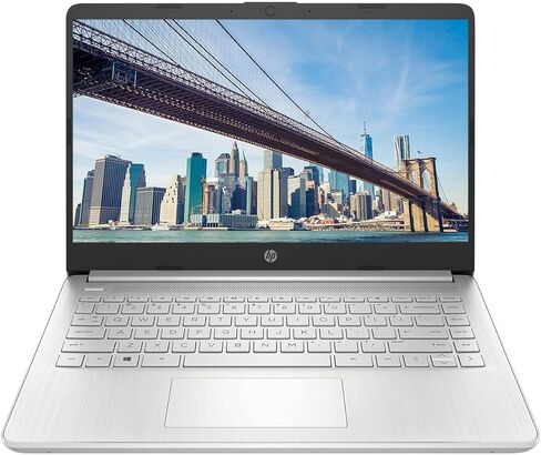 Newest HP Notebook Laptop, 14" HD Touchscreen, Intel Core i3-1115G4 Processor, 16GB DDR4 RAM, 1TB PCIe NVMe SSD, Webcam, HDMI, Wi-Fi 5, Bluetooth, Windows 11 Home, Silver in Kuwait