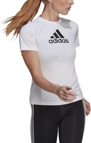 تي شيرت رياضي للسيدات من adidas Primeblue مصمم بشعار 2 Move in Kuwait