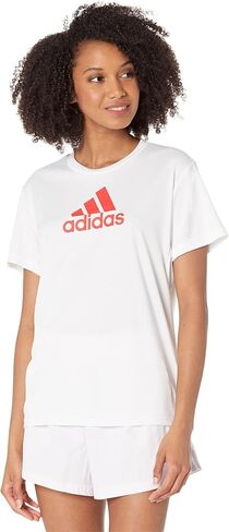 تي شيرت رياضي للسيدات من adidas Primeblue مصمم بشعار 2 Move in Kuwait