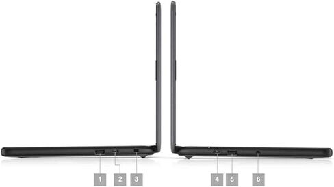Dell Chromebook 11 3100 11.6" Yes Chromebook - HD - 1366 x 768 - Celeron - 4GB RAM - 32GB Flash Memory in Saudi Arabia