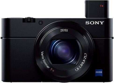 Sony RX100 IV 20.1 MP Premium Compact Digital Camera w/1-inch Sensor, 4K Movies 40x Super Slow Motion HD DSCRX100M4/B (Certified Refurbished) in Saudi Arabia