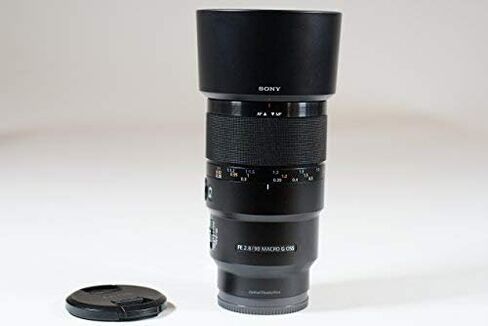 SONY just focus macro lens FE 90 mm F2.8 Macro G OSS E mount full size for SEL90M28G - International Version (No Warranty) in Saudi Arabia