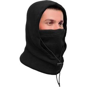 ActionTech 5-in-1 Wind and Waterproof Fleece Balaclava