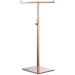 حامل عرض حقيبة يد على شكل حرف T قابل للتعديل من Polmart - ذهبي وردي (2 - حزمة) in Kuwait