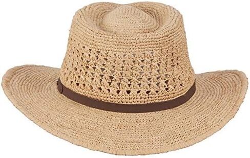 Scala Men's Fine Crochet Raffia Outback in Kuwait