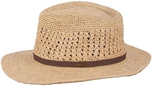 Scala Men's Fine Crochet Raffia Outback in Kuwait