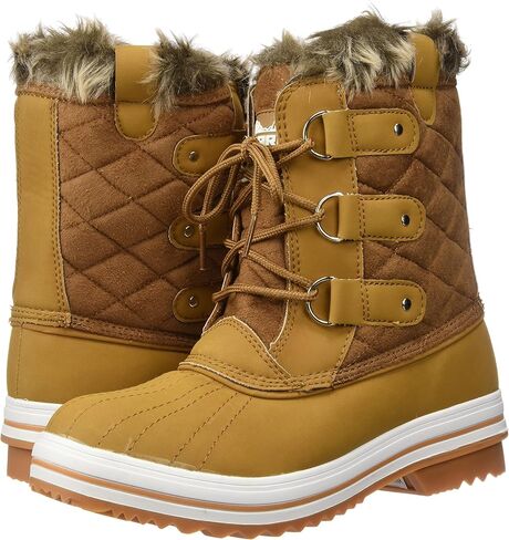 حذاء الثلوج POLAR للسيدات مبطن قصير للشتاء والمطر والثلج ومقاوم للماء in Kuwait