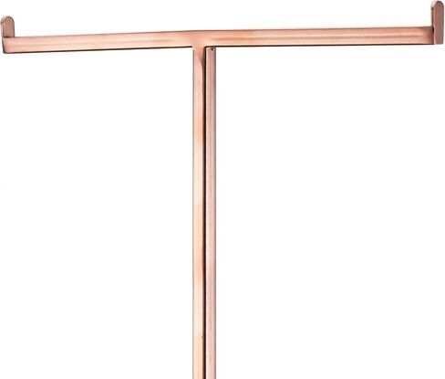 حامل عرض حقيبة يد على شكل حرف T قابل للتعديل من Polmart - ذهبي وردي (2 - حزمة) in Kuwait