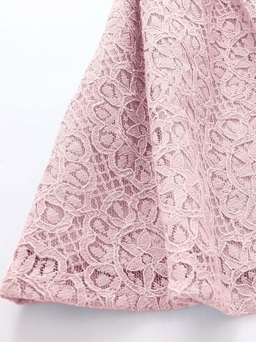 Toddler Girls Lace Dress Ruffle Sleeveless Tie Back Halter Dresses for Party Wedding in Saudi Arabia