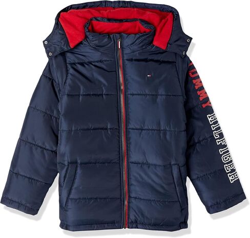 Tommy Hilfiger Boys' Heavyweight Puffer Jacket in Saudi Arabia