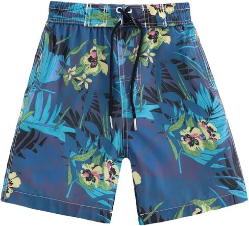 UWBACK Boys Swim Trunks Quick Dry Board Shorts Beach Swimwear for Kids in Kuwait