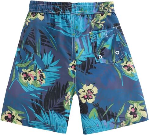 UWBACK Boys Swim Trunks Quick Dry Board Shorts Beach Swimwear for Kids in Kuwait