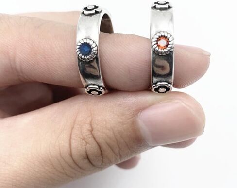 EDGAR JACOB Anime Ring Howls، Anime Howls Moving Castle Ring Cosplay Howl Sophie Metal قابل للتعديل للجنسين خواتم مجوهرات إكسسوارات الدعامة هدية in Kuwait
