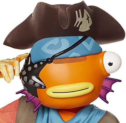 Spirit Halloween Fortnite Fishstick Pirate Costume | Officially Licensed | Video Game Costume | Fortnite Cosplay in Kuwait