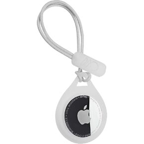 Case-Mate AirTag Holder - 1 Pack AirTag Keychain with Rugged Strap - Black in Saudi Arabia