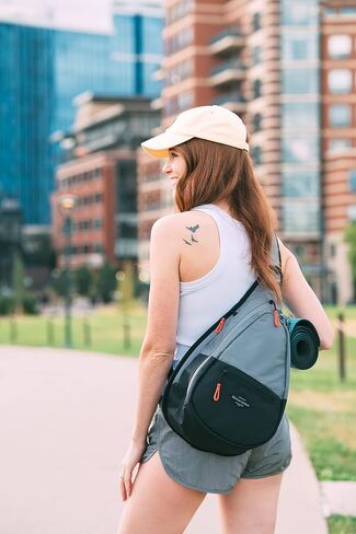 Sherpani Esprit، حقيبة ظهر بحمالة، حقيبة سفر سعة 10 لتر، محفظة كتف لليد اليمنى، حقيبة ظهر كروس، هدايا سفر، حماية RFID (لوني) in Kuwait