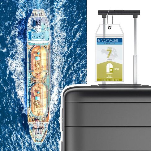 مجموعة إكسسوارات الرحلات البحرية المكونة من 26 قطعة تتضمن حبال بطاقات الأمتعة مع حاملات بطاقات الهوية وشريط الطاقة للرحلات البحرية ومشابك كرسي الشاطئ ومشابك مناشف الشاطئ ومشابك الأمتعة المصنوعة من السيليكون وحبل الغسيل القابل للسحب in Kuwait