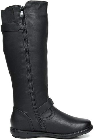 DREAM PAIRS Women's Faux Fur-Lined Knee High Winter Boots Fall Tall Boots in Kuwait