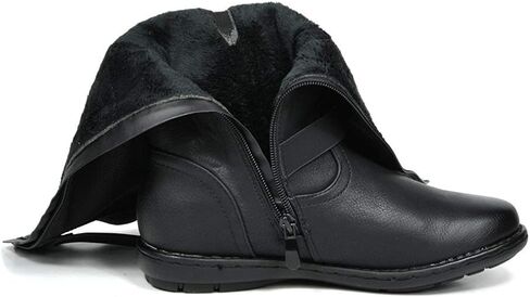 DREAM PAIRS Women's Faux Fur-Lined Knee High Winter Boots Fall Tall Boots in Kuwait