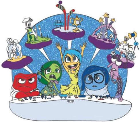Loungefly Disney Inside Out Control Panel 3 inches Collector Box Pin in Saudi Arabia