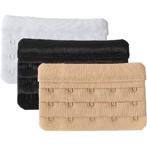 Bra Extender 5 Hook Women's Plus Size Bra Extension Strap Comfortable, 3PCS in Saudi Arabia