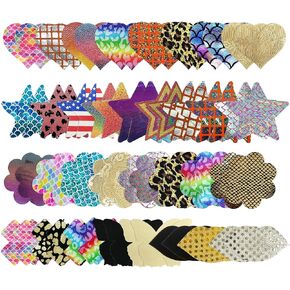 IKAXON Nipple Covers Disposable,Invisible Pasties Multi Design of Waterproof Nipple Stickers for Women in Saudi Arabia