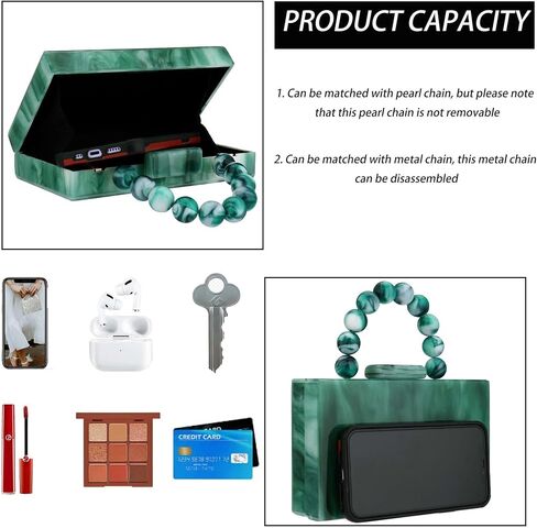 Buric Women Acrylic Clutch Purse Leopard Print Evening Bag Chain Formal Handbag Party Bridal Wedding Clutch Purse for Women in Saudi Arabia