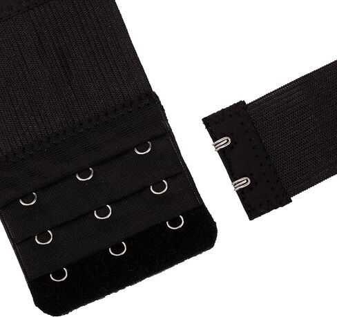 حمالة صدر سنكاري 8 قطع 3 خطافات / 2 خطافات 3 صفوف حزام تمديد مرن للسيدات للسيدات، 4 ألوان in Kuwait