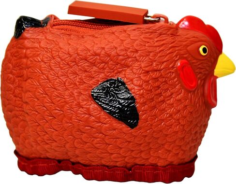Hen Couture Rubber Chicken Coin Purse - Rhode Island Red Hen Chick Coin Purse Pouch in Saudi Arabia